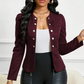 🧥 50% RABATT! 🌞 Damen kragenlose Kunstwildleder-Jacke – Kurze Silhouette & samtige Textur – Weich, elegant & perfekt für Frühlingstage, Büro oder lässige Ausflüge ✨