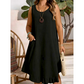 👗 Damen lässiges ärmelloses Rüschenkleid – luftig, feminin & vielseitig – perfekt für Alltag, Strand & Freizeit