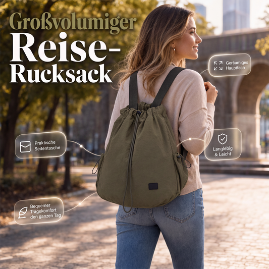 🎒 50 % RABATT – Damen Reiserucksack mit großem Fassungsvermögen | 3-in-1 Tasche für Alltag, Arbeit & Reisen ✨