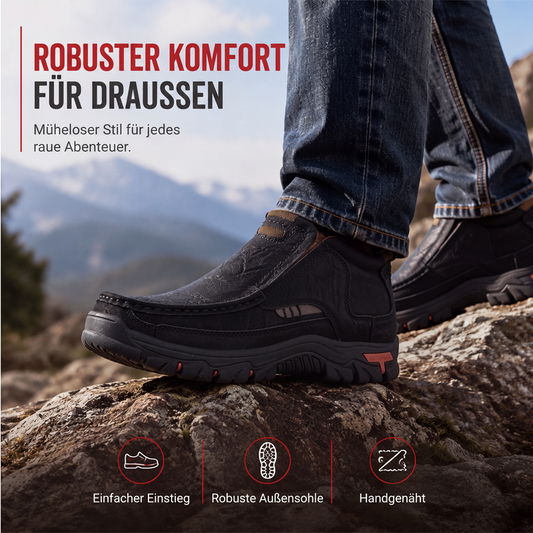 👞 50 % RABATT | Einfach reinschlüpfen & bequem durch den Tag – Herren Slip-On Schuhe