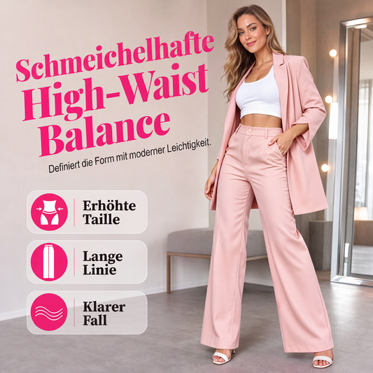👚 50 % RABATT | Elegant, modern & mühelos kombiniert – Damen Blazer-Set mit gerader Hose