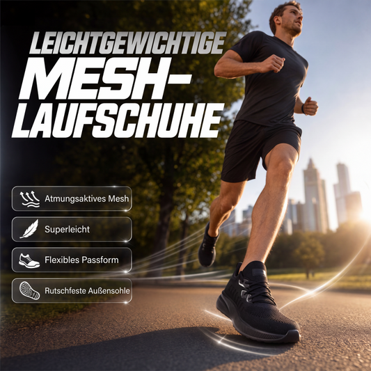 👟 50 % RABATT | Leicht, luftig & bequem – Herren Sneaker mit atmungsaktivem Mesh