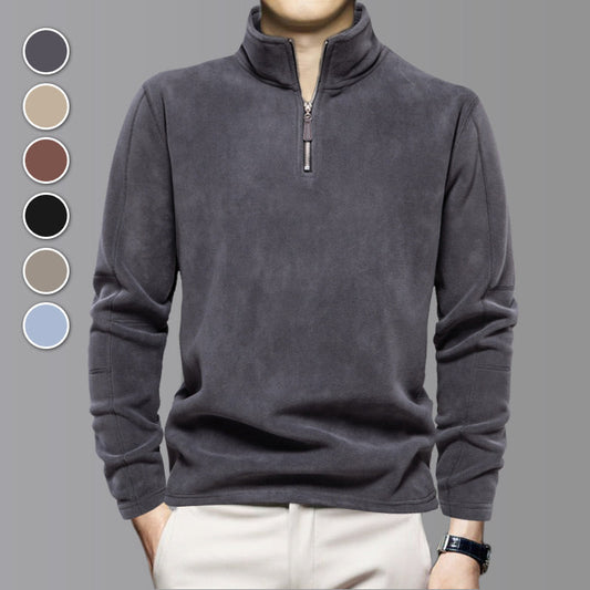 👕 50 % RABATT | Wärmender Komfort & moderner Half-Zip-Look – Herren Langarmshirt