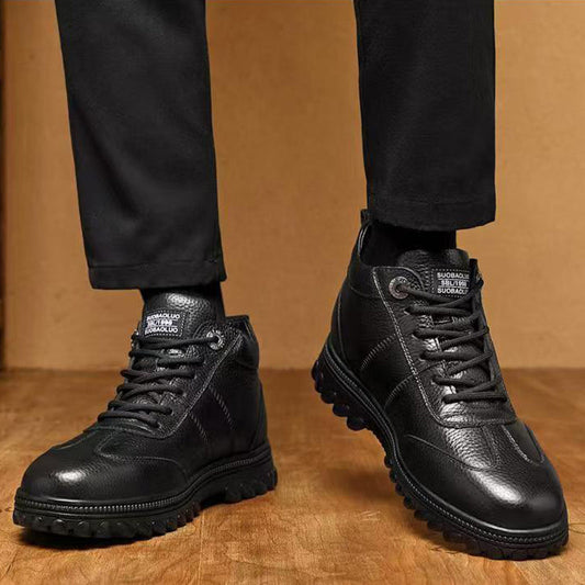 🥾 50 % RABATT | Kuschelige Wärme & zuverlässiger Halt – Herren Winterschuhe mit Plüschfutter
