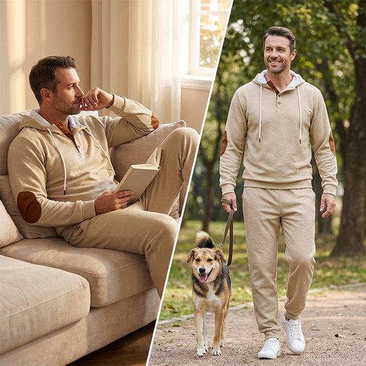 👕 50% Rabatt | Entspannter Komfort & moderner Style – Herren Kapuzen-Set