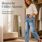 👖 50% Rabatt | Schmeichelhafte High-Waist-Passform – Straight-Leg Jeans