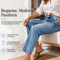 👖 50% Rabatt | Schmeichelhafte High-Waist-Passform – Straight-Leg Jeans