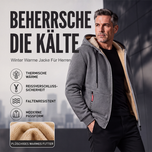 🧥 50% Rabatt | Warmer Komfort & zuverlässiger Schutz – Herren Winterjacke