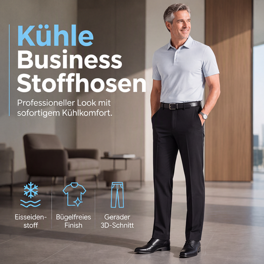 ❄️ 50% Rabatt | Luftiger Sommerkomfort & optisch längere Beine – Herren Eisseidehose