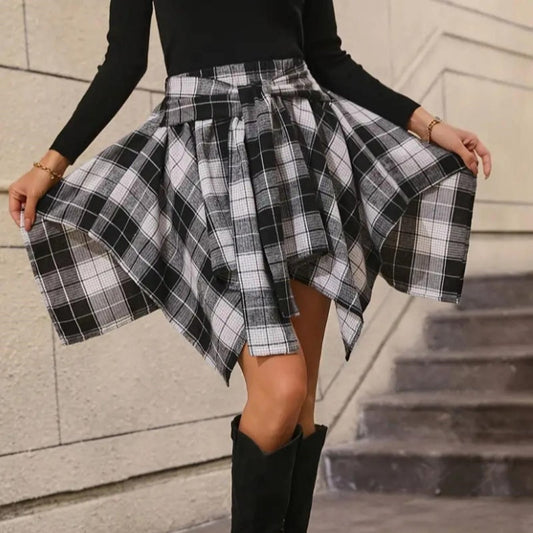 👗 50% Rabatt | Schmeichelhafte A-Linie & feminine Bewegung – High-Waist Faltenrock