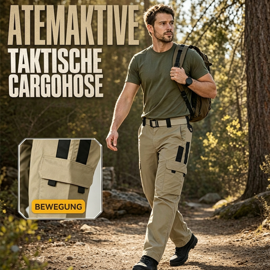 🥾 50% Rabatt | Mehr Stauraum & Bewegungsfreiheit – Herren Outdoor-Cargohose