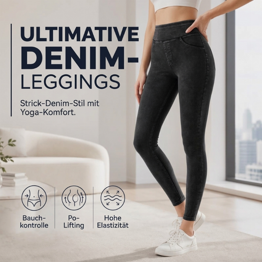 🌸 Elastische Taillenhohe Jeans – Angenehmer Tragekomfort, moderner Schnitt & einfach zu kombinieren