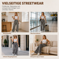 🐆 Weite Geradebein-Hose mit Leopardenmuster für Damen – Lässig, bequem & immer passend