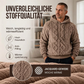 ☁️ Warm & kuschelig – Kapuzenpullover aus doppelseitigem Plüsch – Bequemer Schnitt, weicher Stoff & vielseitig kombinierbar
