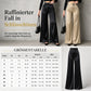 💎 Hoch taillierte Satin-Weithosen mit asymmetrischer Taille – Elegant, feminin & immer passend