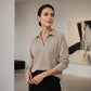 🌿 Klassisch & feminin – V-Ausschnitt Rippstrick Pullover – Weicher Stoff, moderner Schnitt & vielseitig kombinierbar
