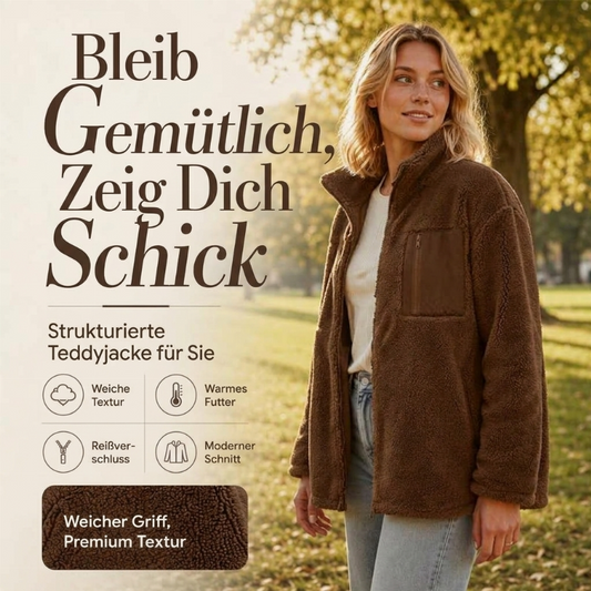 ❄️ Warmer Winter-Reißverschlussmantel für Damen – Kuschelig, bequem & immer passend