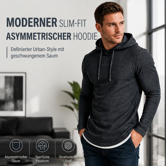 👕 Herren Modern Slim Fit Langarmshirt – Modern, bequem & immer passend