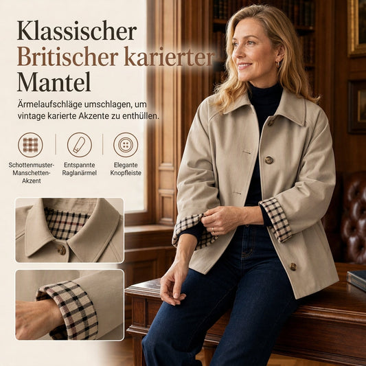 🍂 Warm & klassisch – Freizeitmantel mit Knopfleiste – Weicher Stoff, moderner Schnitt & vielseitig kombinierbar